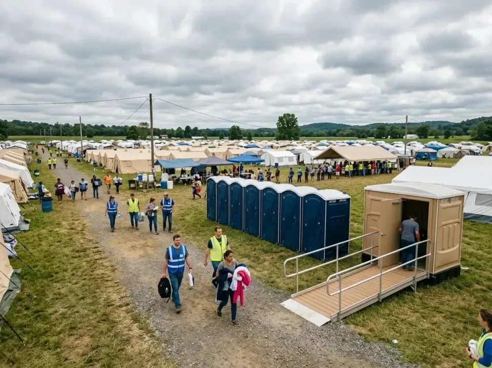 disaster-relief-camp-restrooms-010 — frequently asked questions, Dumpster & Portable Bathrooms Rental in Swanton, OH